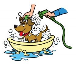 28+ Collection of Dog In Bath Clipart | High quality, free cliparts ...