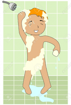 child taking a shower bath clipart 4 | Clipart Station