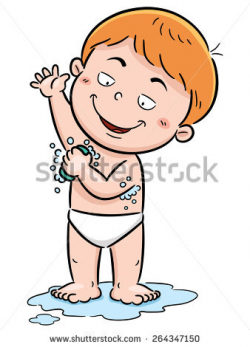 boy taking a bath clipart 10 | Clipart Station