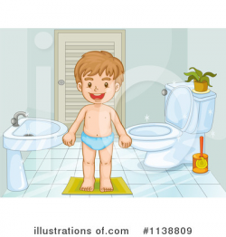 Bathroom Clipart #1138809 - Illustration by Graphics RF