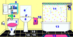 Bathroom showing clip art - Cliparting.com