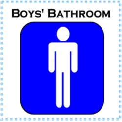 Awesome Design Boys Bathroom Sign Remarkable Decoration Toilet ...