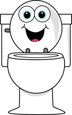 Cute Cartoon Toilet Clipart
