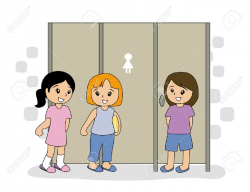 Elementary School Bathroom Clipart Home Design Ideas, Girls ...