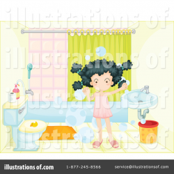 Bathroom Clipart #1117738 - Illustration by Graphics RF