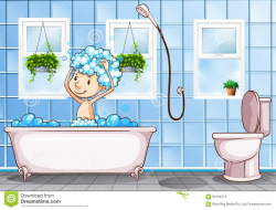 Bath rooms clipart Clipground, Bathroom Scene Clip Art - Fresh Bathroom