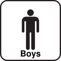 Bathroom Boys Sign Men Clip Art at Clker.com - vector clip art ...