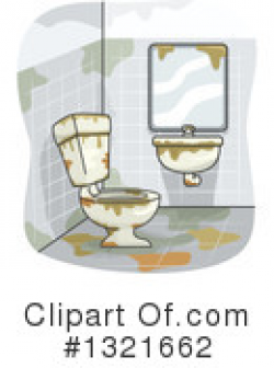 Bathroom Clipart #1212241 - Illustration by BNP Design Studio