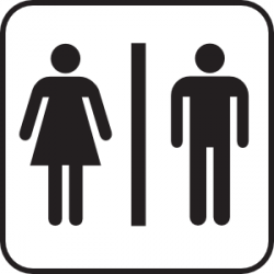 Men Women Bathroom clip art | Bath Time | Bathroom signs ...