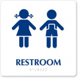 School Bathroom Sign. Sign School Bathroom M - Affashion.co
