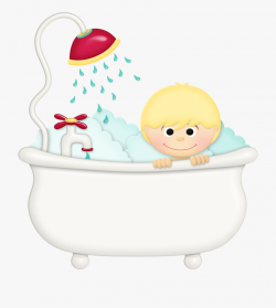 Bath Drawing Baby Tub - Bath Time Clipart, Cliparts ...