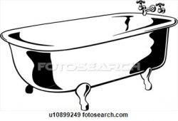 Clip Art - , bathroom, bathtub | Clipart Panda - Free Clipart Images