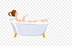 Bathtub Bubble bath Bathing - Bubble bath amount png download - 800 ...