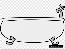 Bathtub Clip art, Icon and SVG - SVG Clipart