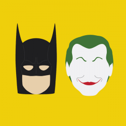 Minimalist Illustrations Show The Evolution Of Batman, The Joker ...