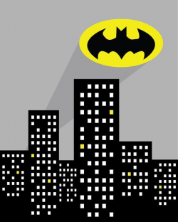 Batman clipart signal light - Pencil and in color batman clipart ...