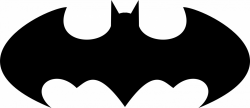 Batman Symbol Silhouette at GetDrawings.com | Free for personal use ...