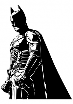 Batman clipart black and white batman by sidbe d4k2rq5 | SILHOUETTE ...