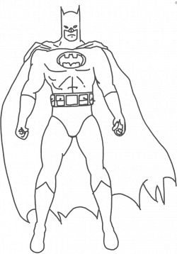 Batman Black And White Coloring Pages Free Coloring Library