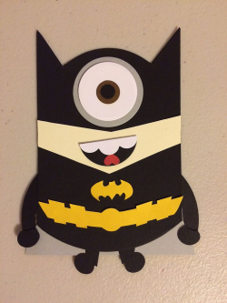 Batman clipart minion - Pencil and in color batman clipart minion