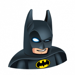 Batman Wink Feature Emoji Clipart Png