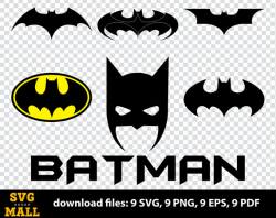 Batman SVG Batman Vector Batman Clipart Batman mask svg ...
