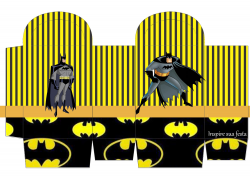 Batman Party: Free Printable Boxes. - Oh My Fiesta! for Geeks