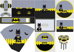 Batman Baby: Free Printable Labels, Free Party Printablew and Box ...