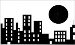 Cityscape skyline printable on city skylines superhero ...
