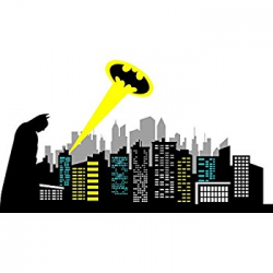 Gotham City Silhouette at GetDrawings.com | Free for personal use ...