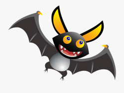 Cute Cartoon Bat - Cute Cartoon Bat Png #112593 - Free ...