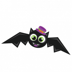 Cute halloween bat clip art clipart images gallery for free ...