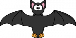 Simple Cartoon Bat Clip Art at Clker.com - vector clip art online ...