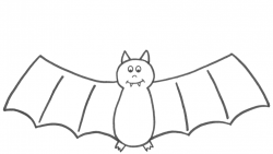 bat halloween coloring pages free printable halloween bats coloring ...