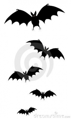 Black Bats Flying Clip Art | Clipart Panda - Free Clipart Images
