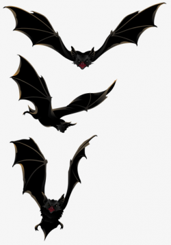 Halloween Bats Fly, Halloween Black, Terror, Bat PNG Image and ...