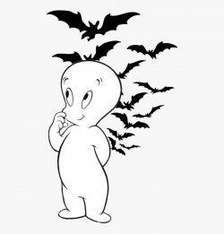 Bat Clipart Ghost - Halloween Clip Art #112875 - Free ...