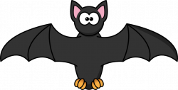 Bat Clipart Black And White | Clipart Panda - Free Clipart Images