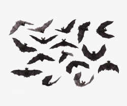 Large Group Of Bats Flying, Flight, Bat, Group PNG Image and Clipart ...