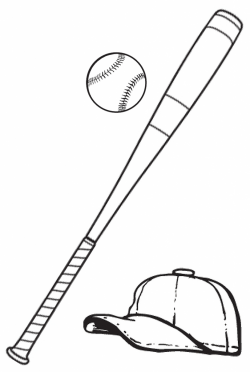 Extremely How To Draw A Baseball Bat Clipart Best - Clip Art 2018