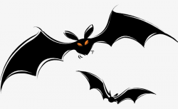 Red Eyes Bats, Bat Material, Red Eyes, Black PNG Image and Clipart ...