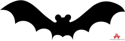 Bat Silhouette Clipart | Free Clipart Design Download
