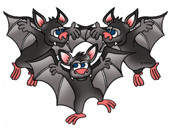 Bats - Free Animal Clipart for Kids & Teachers