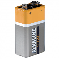 9 Volt Alkaline Battery # 590011