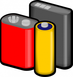 Batteries Clip Art at Clker.com - vector clip art online, royalty ...
