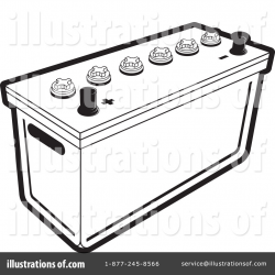 Battery Clipart #1252588 - Illustration by Lal Perera