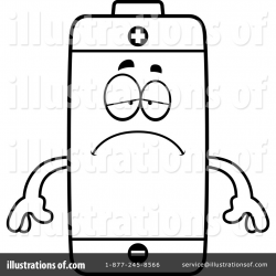 Battery Clipart #1173696 - Illustration by Cory Thoman