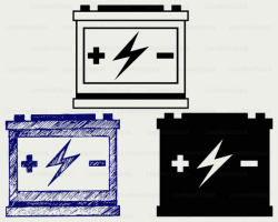 Car battery svg/car battery clipart/car battery svg/car battery ...