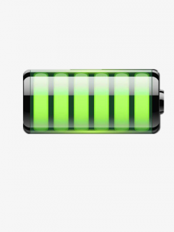 Battery, Battery Style, Green, Full Charge PNG Image and Clipart for ...