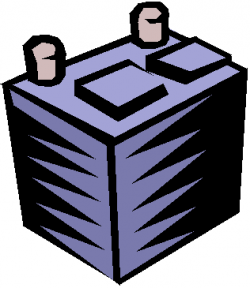 Lead battery clipart - Clipground